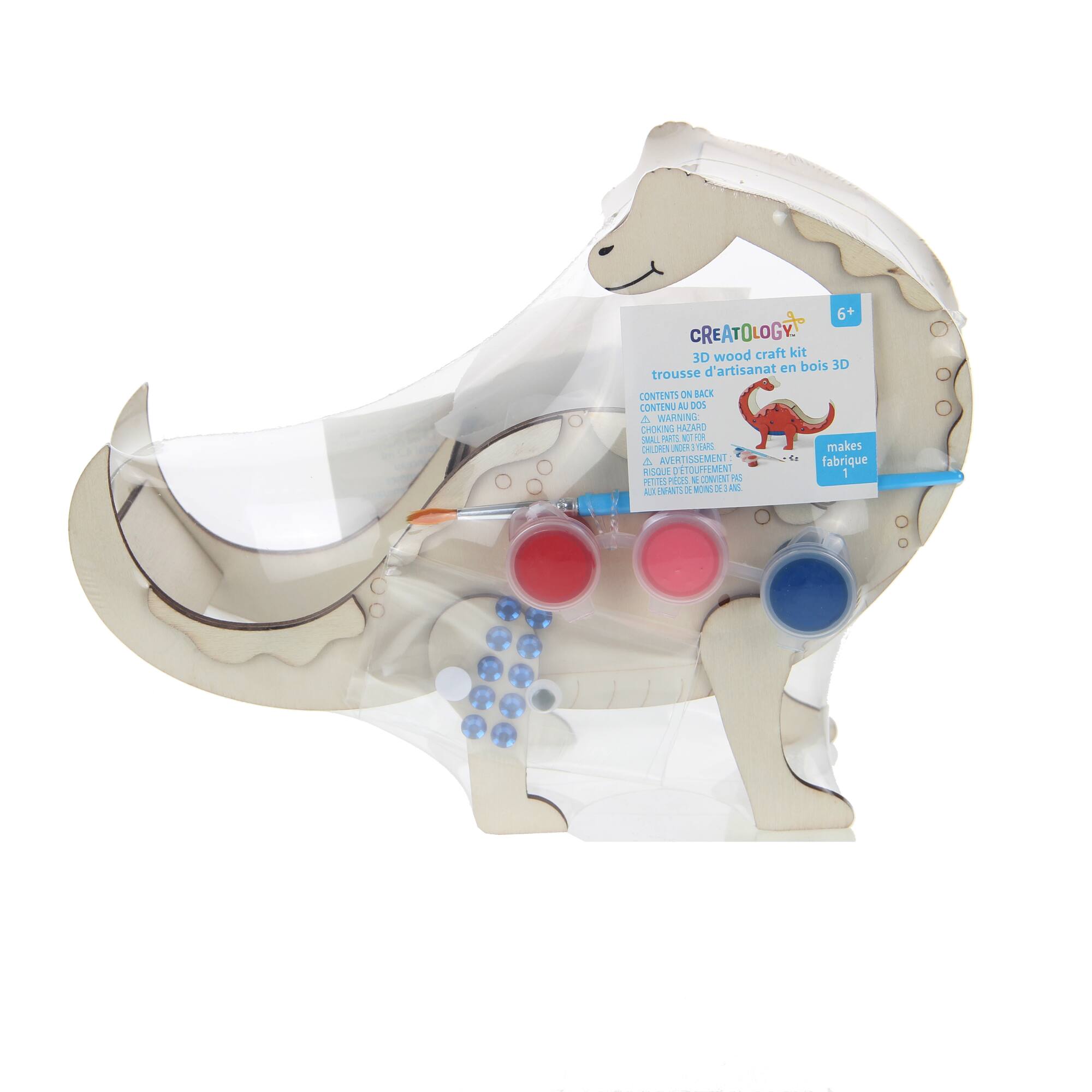 3D Dinosaur Wood Crafting Kit by Creatology™